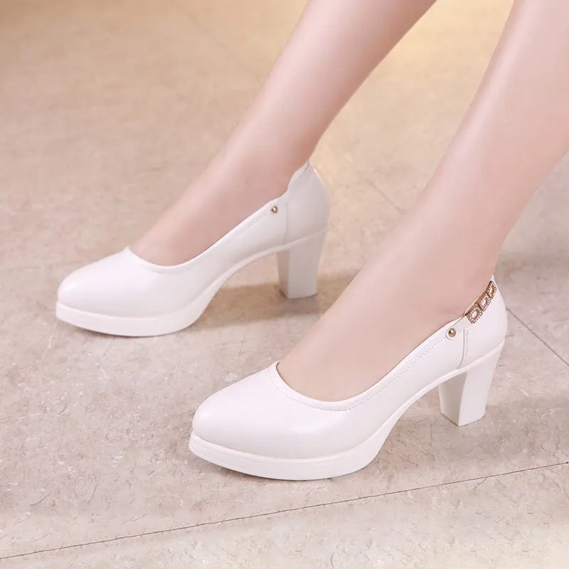 Elegant Leather Pumps