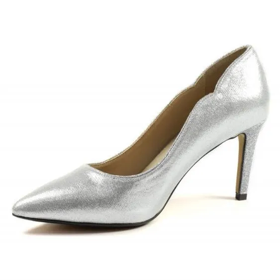 Lunar Nigella Silver Court Shoe