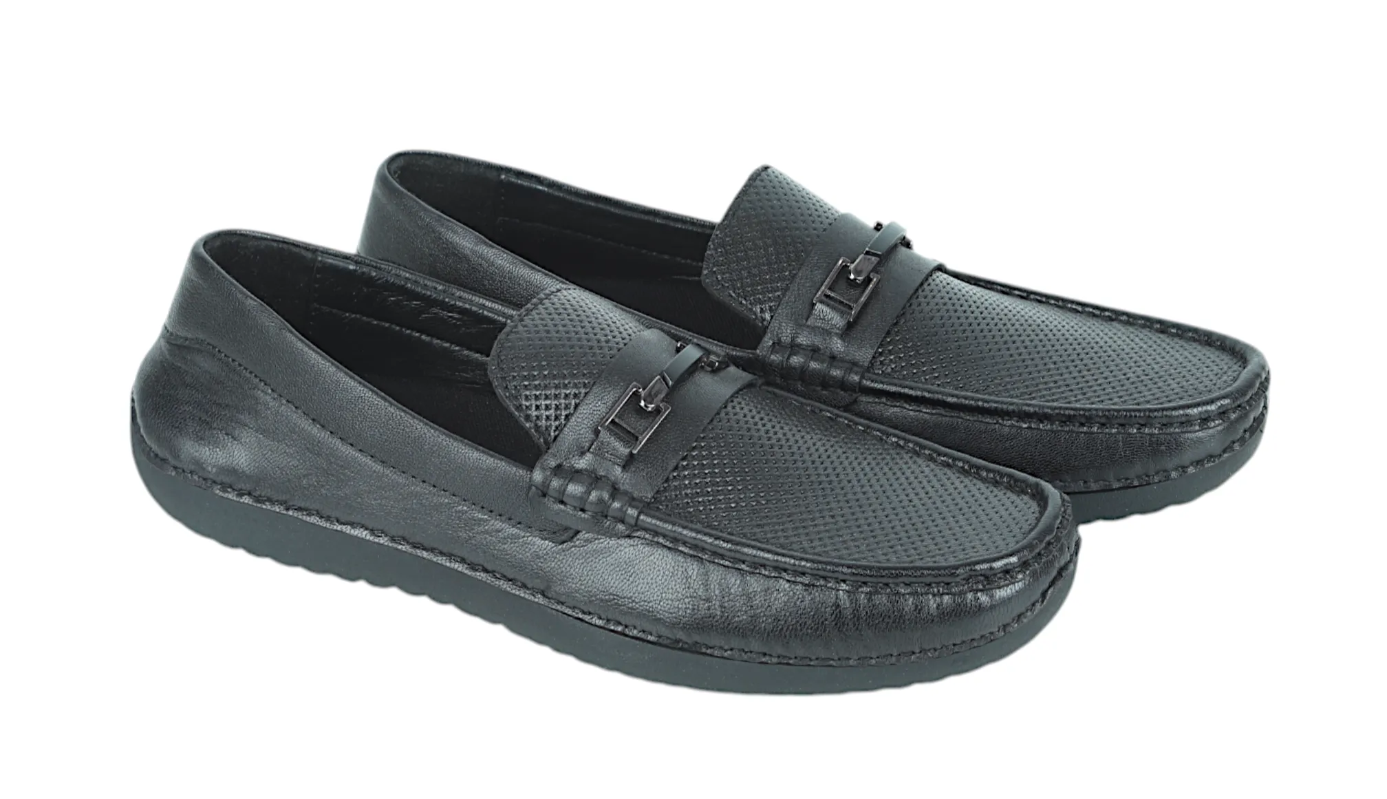 Mens Leather Loafer Shoe 915502