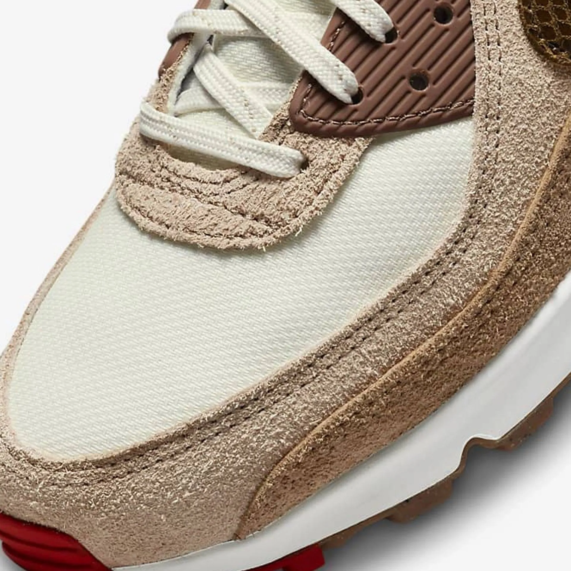 Nike | WMN'S AIR MAX 90 AMD  { PALE IVORY/SUMMIT WHITE