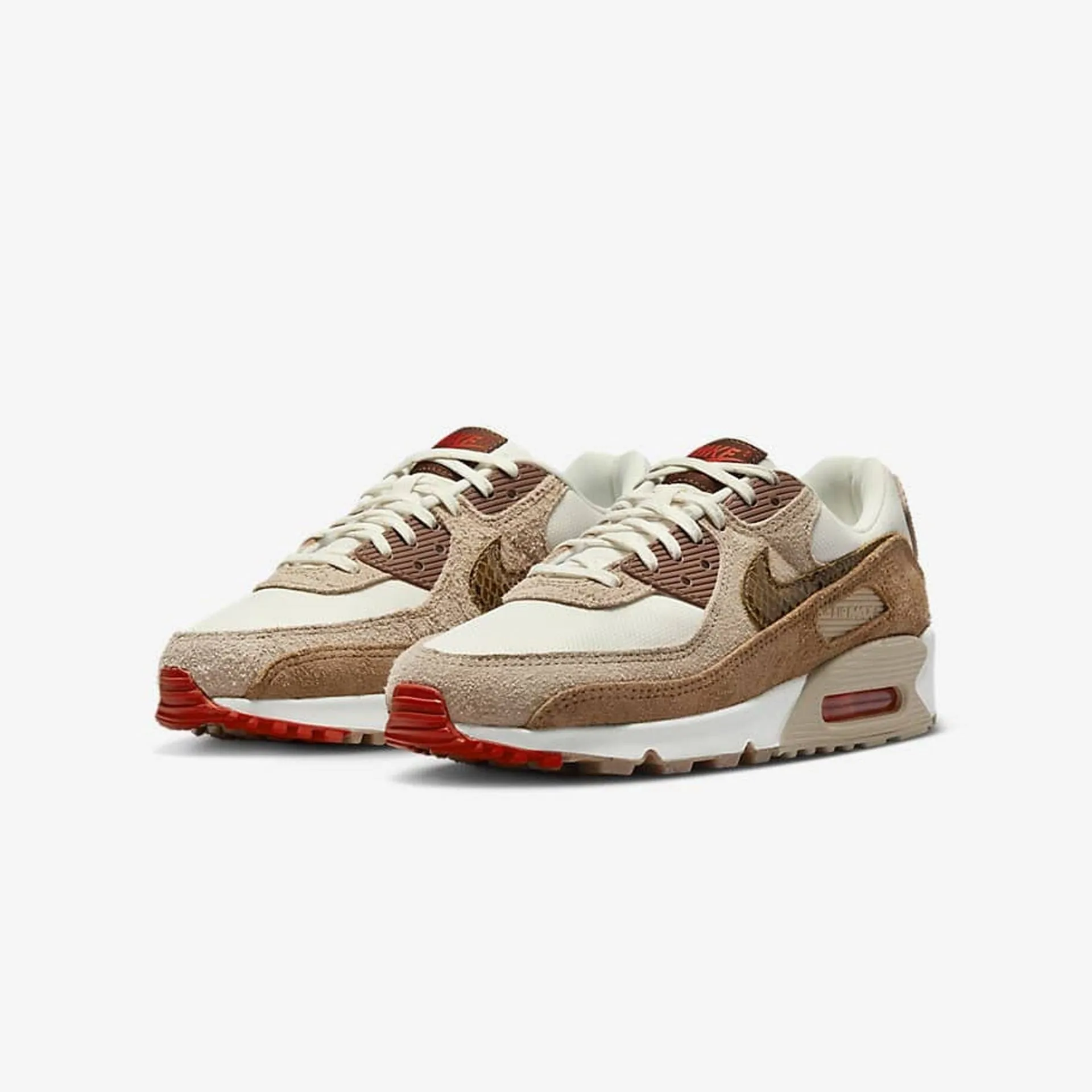 Nike | WMN'S AIR MAX 90 AMD  { PALE IVORY/SUMMIT WHITE
