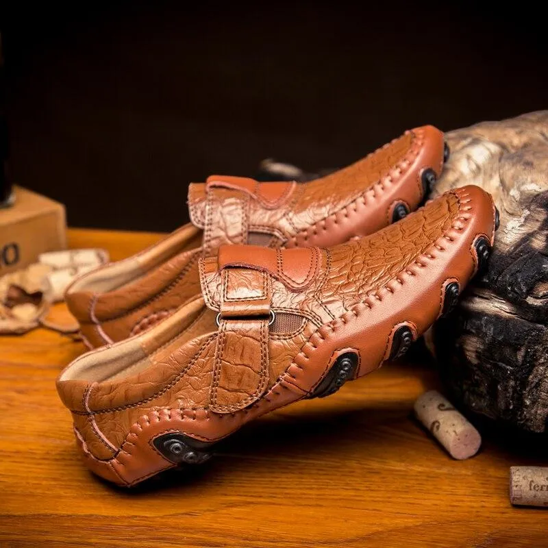 Shoes - Luxury Driving Handmade Leather Men Casual Shoes