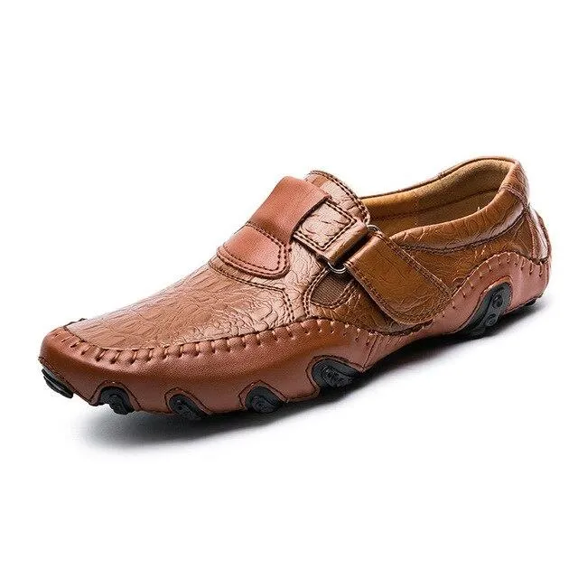 Shoes - Luxury Driving Handmade Leather Men Casual Shoes