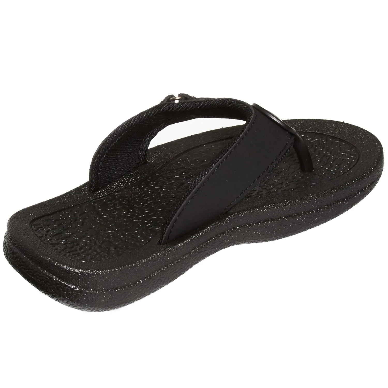 Skysole Boys Rugged PU Ring Thong Strap Sandals