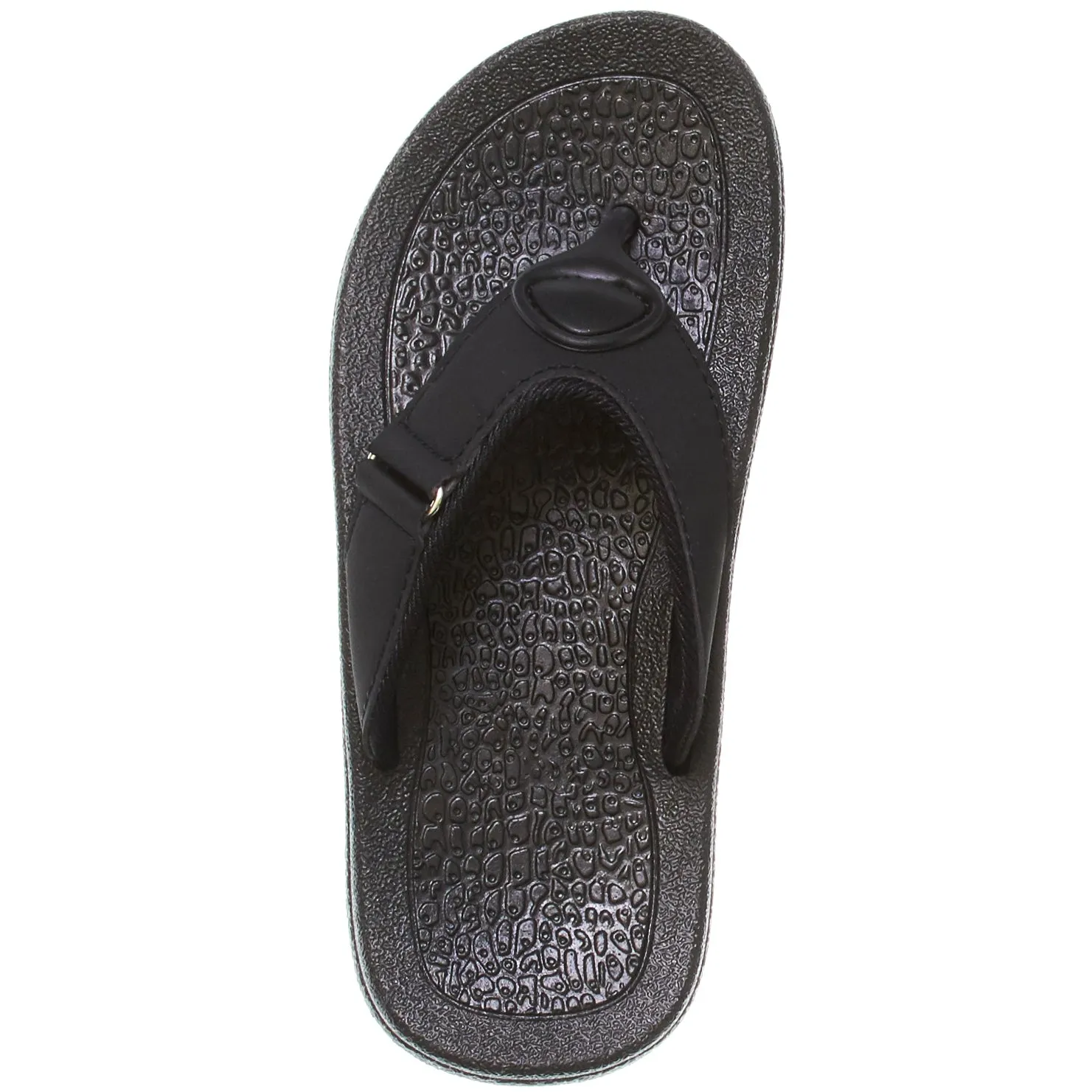 Skysole Boys Rugged PU Ring Thong Strap Sandals