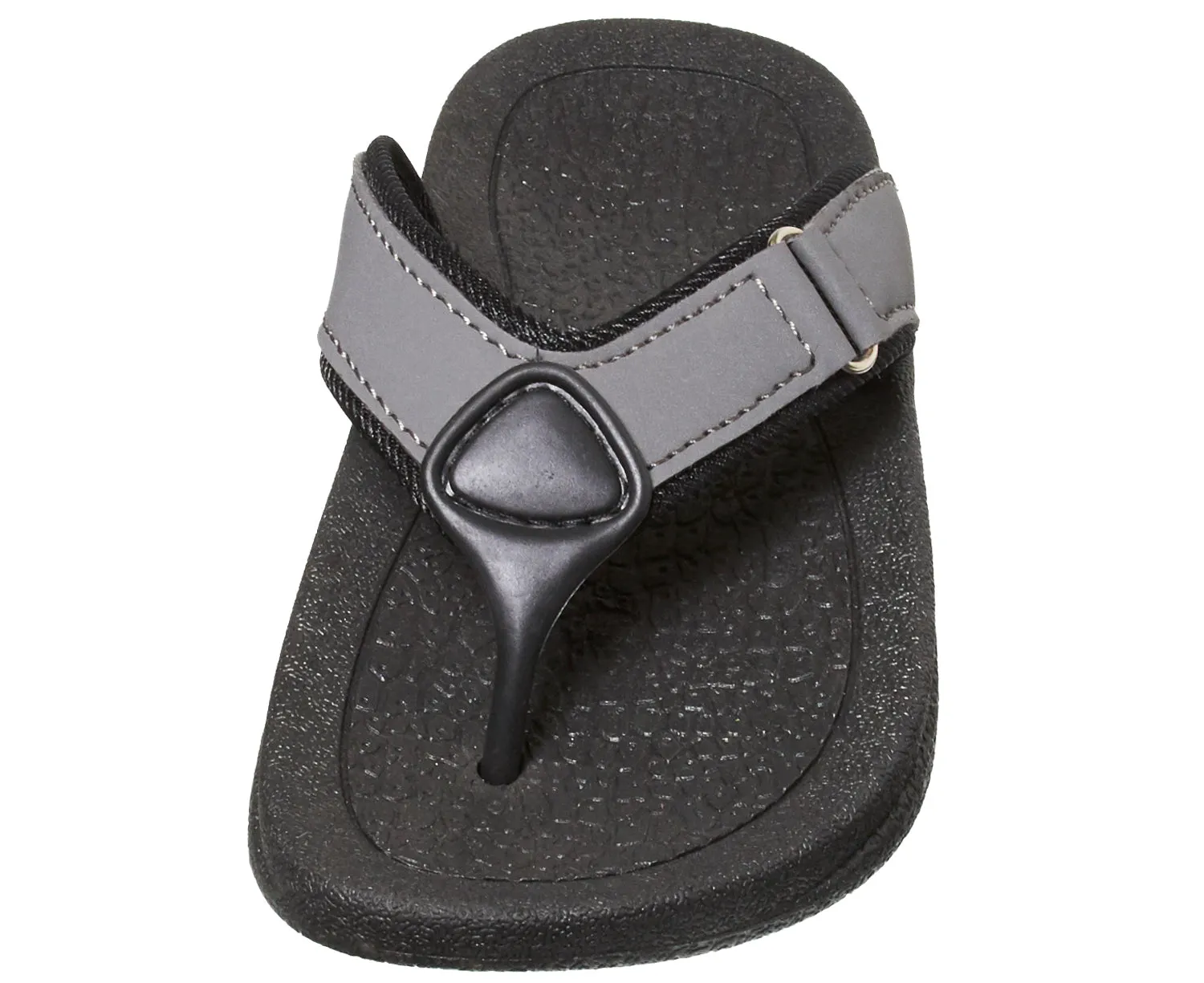 Skysole Boys Rugged PU Ring Thong Strap Sandals