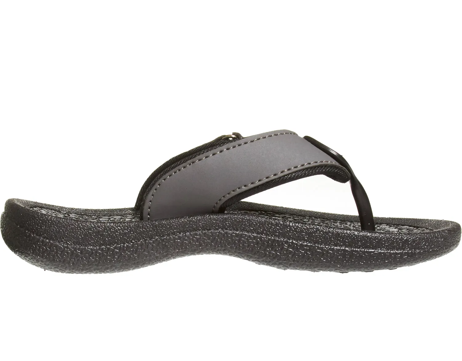 Skysole Boys Rugged PU Ring Thong Strap Sandals