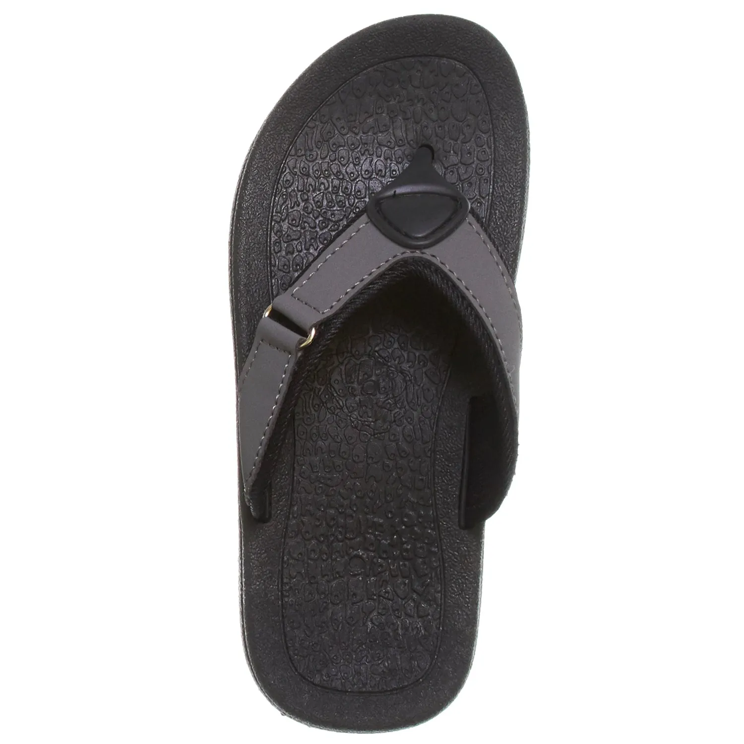 Skysole Boys Rugged PU Ring Thong Strap Sandals