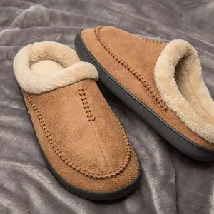 Waterproof Leather Slippers
